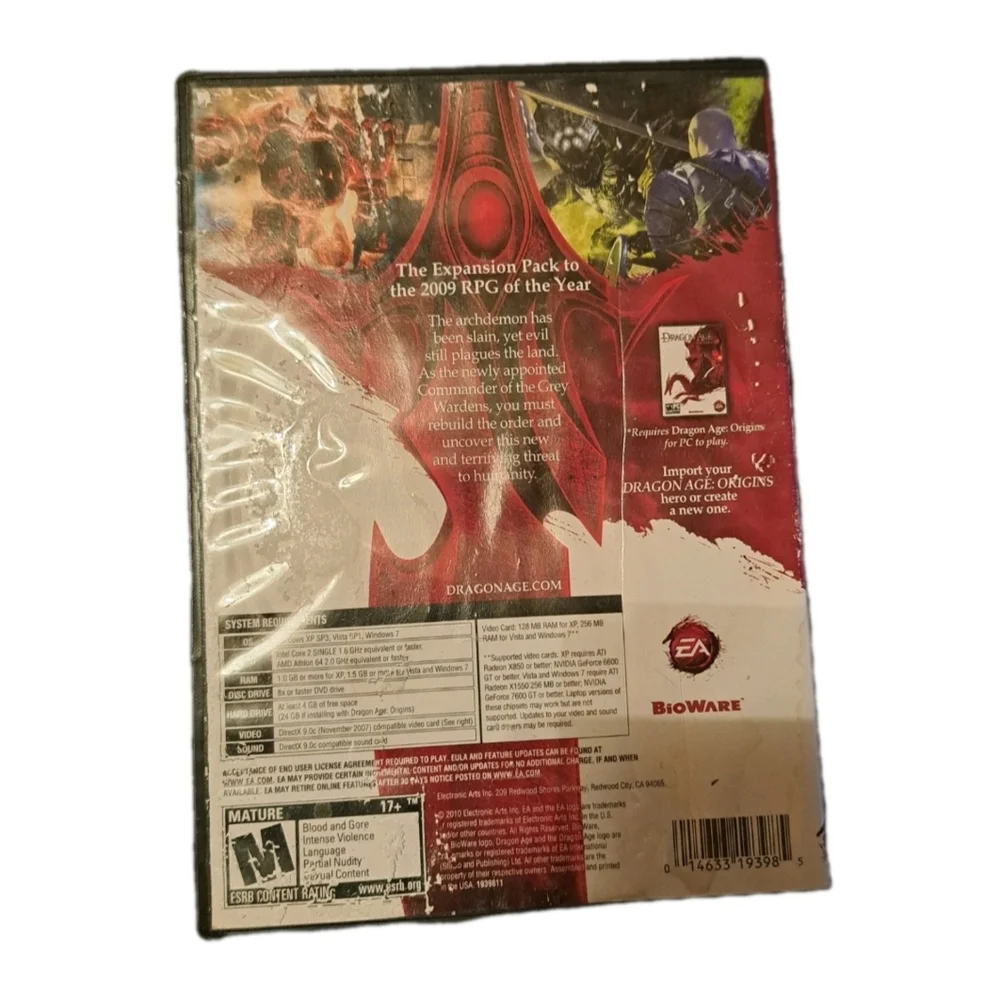 Dragon Age Origins Awakening Expansion Pack PC Dragon Age II PC Bundle
